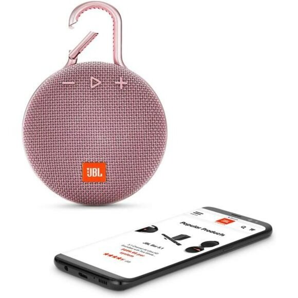 Waterproof Bluetooth Speaker Portable Clip On Loud Wireless Outdoor Speakerphone - Picture 5 of 6